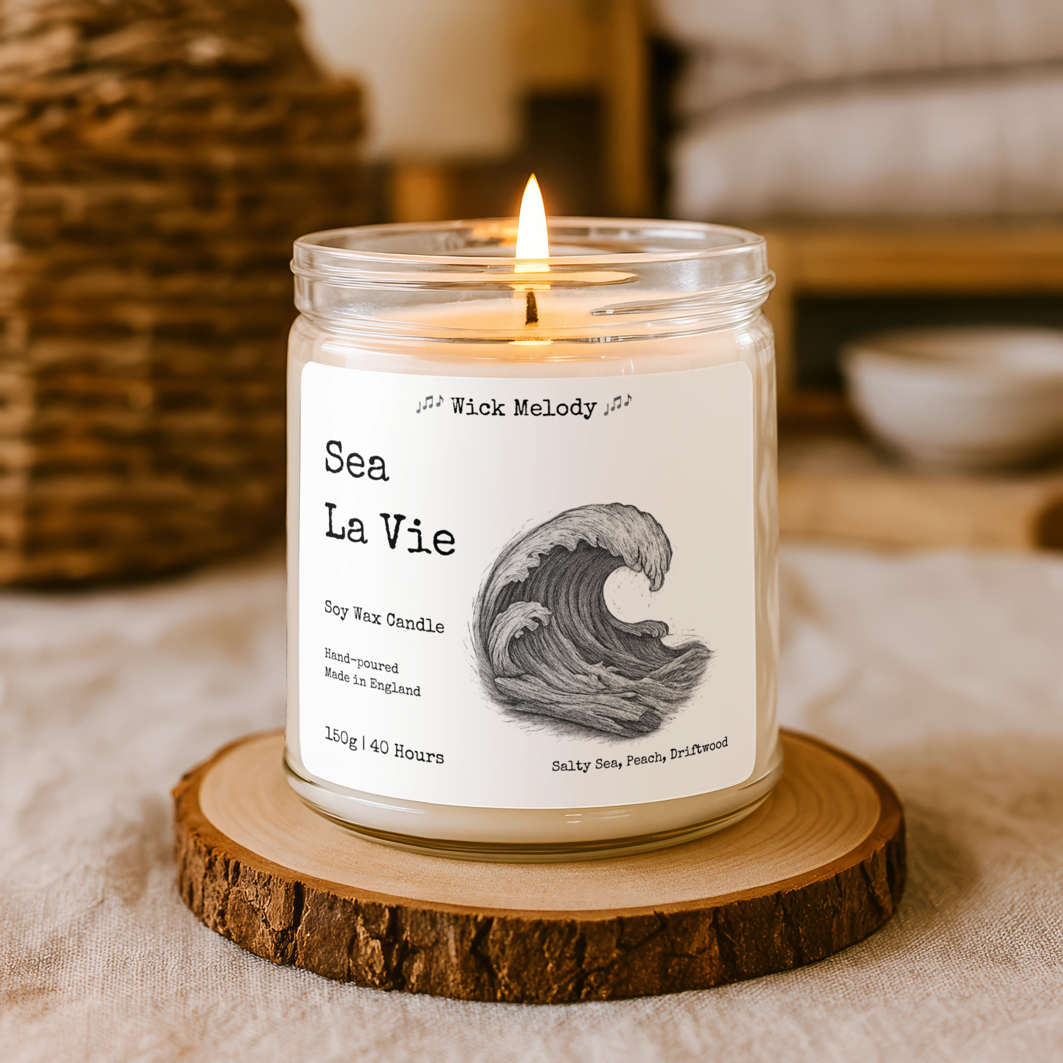 Sea La Vie – Coastal Breeze Soy Candle